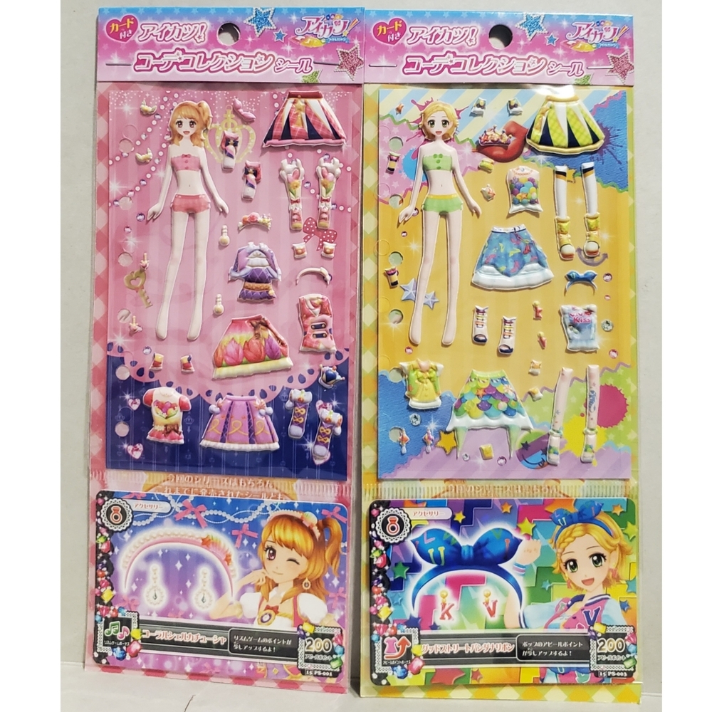 Aikatsu! Collectible Sticker (Unopened 2-set)